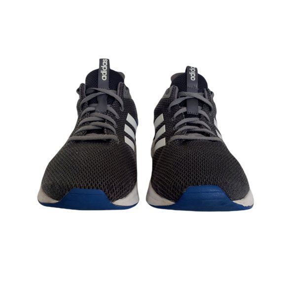 Adidas Questar Ride Cloadfoam DB1344 Gray w/White Stripes Size 13 main image 9